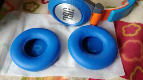 GoFree Ear Cushions for JBL T460BT / JBL T450BT / Infinity (JBL) Glide 500 Ear Pads/Ear Cups/Cushion Pads Compatible with Infinity Glide 500/ T450BT / T460BT (Peak Blue) photo review
