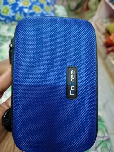 GoFree Hard Disk Carrying Case - Azure Blue photo review